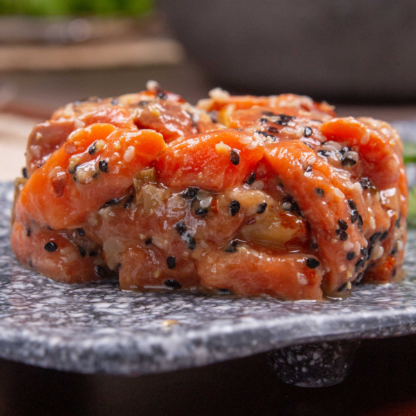 Tartar de salmón 250 grs.